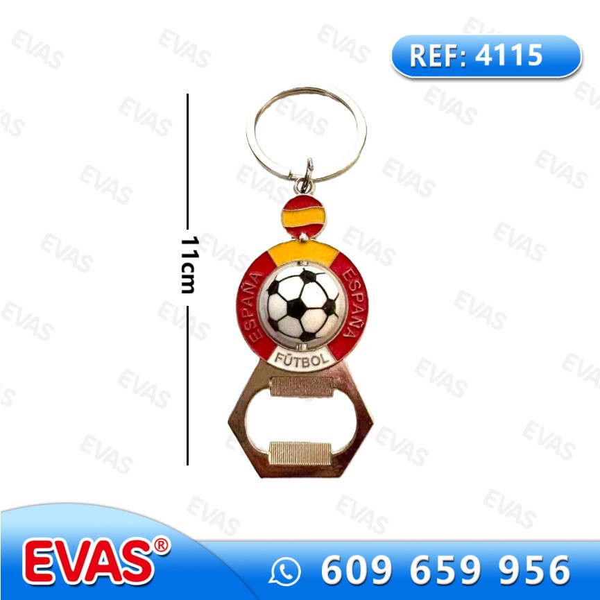 Llavero abridor pelota gilatoria