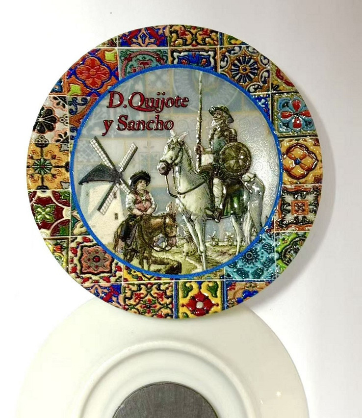 Imán porcelana D.Quijote