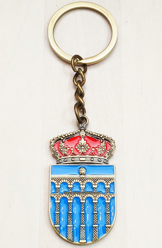 Llavero escudo de Segovia