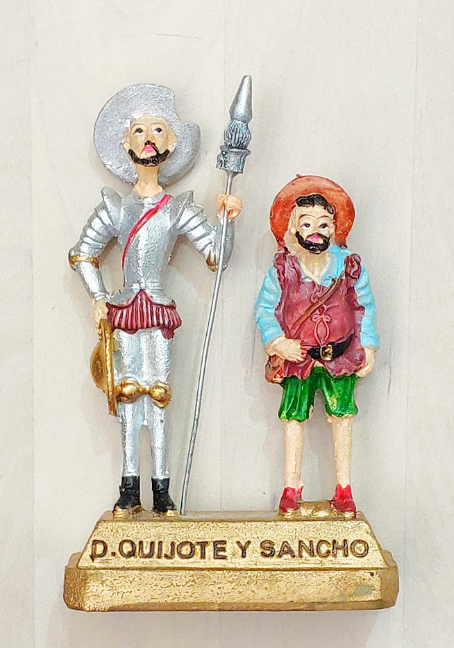Don Quijote Y Sancho en color