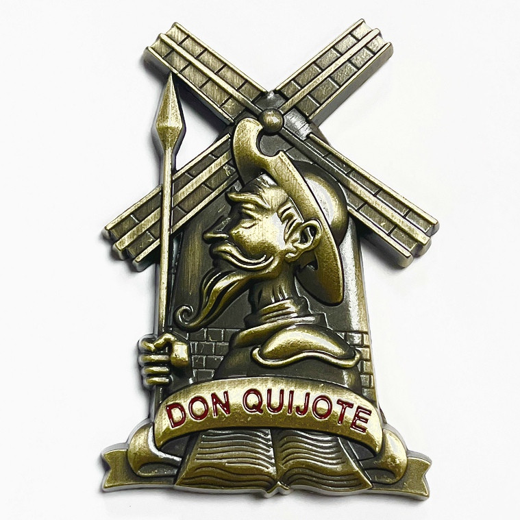 Imán metálico molino D.Quijote