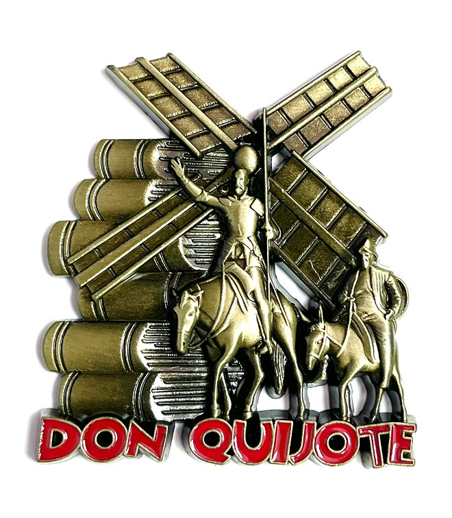 Imán molino libro Don Quijote