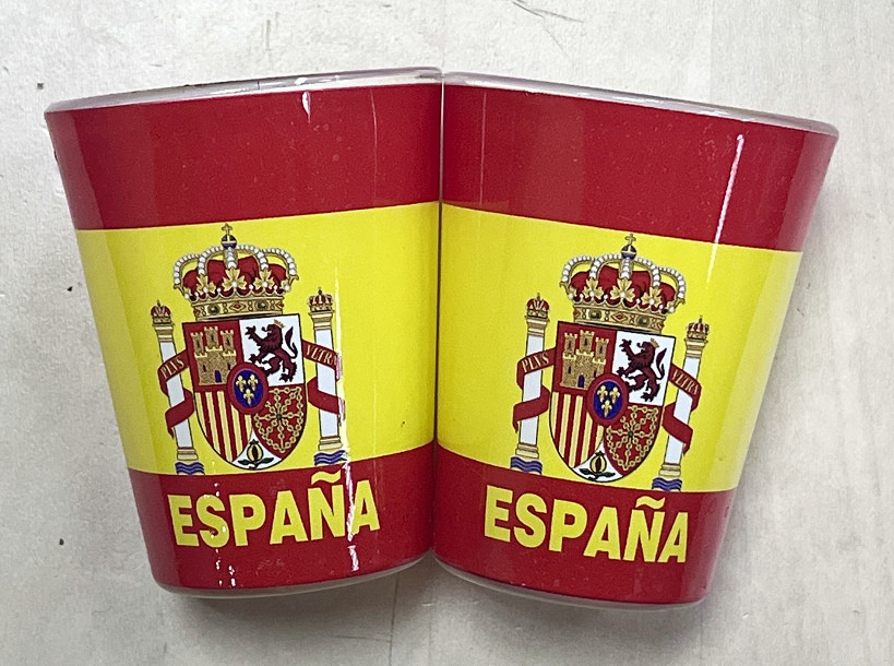 Chupito bandera de España