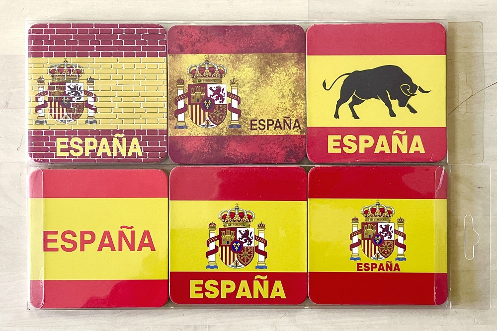 Posavasos bandera de España