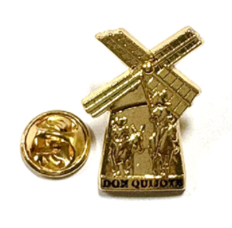 Pin molino Quijote y Sancho