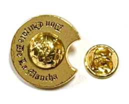 Pin bacía Quijote y Sancho