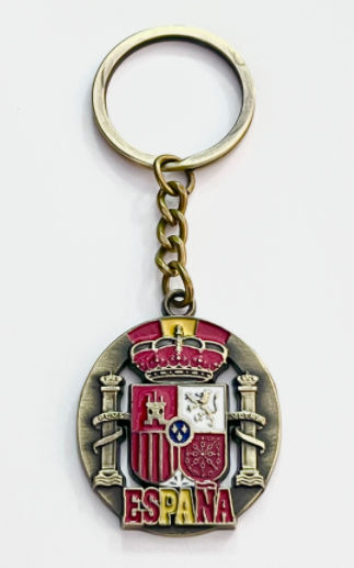 Llavero escudo ovalado