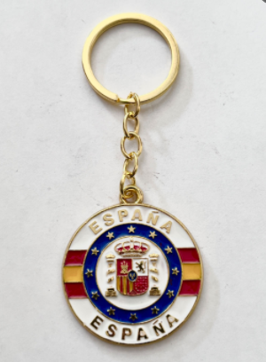 Llavero escudo dorado gilatorio
