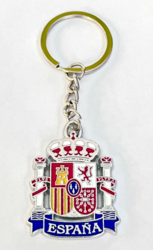 Llavero escudo de españa