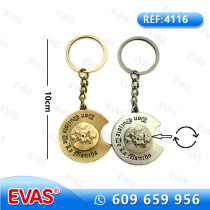 12 llaveros Don Quijote bacía gilatoria