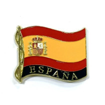 Imán metal bandera de España