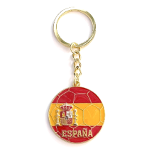 Llavero de pelota con escudo de España