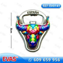 Imán abridor toro mosaico