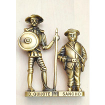 Don Quijote y Sancho ov