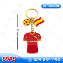 Llavero colgante futbol de España