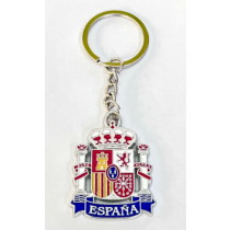 Llavero escudo de españa