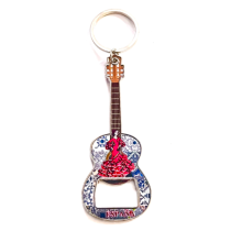 llavero abridor guitarra