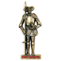 Imán  Don Quijote con armadura