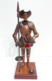 Don Quijote color cobre