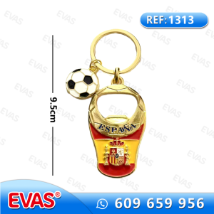 Llavero abridor futbol España
