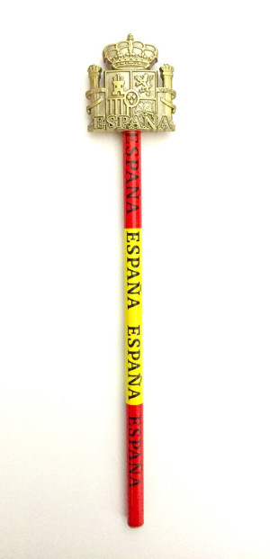 Lápiz con escudo de España