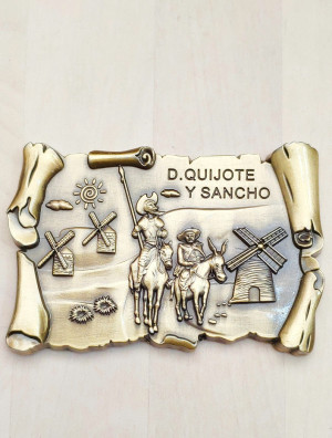 Imán pergamino Don Quijote