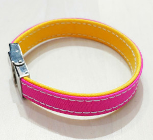 Pulsera fina tela de capote