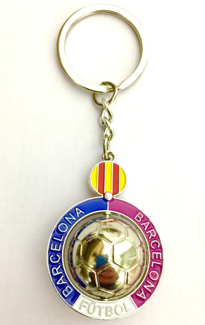 Llavero pelota de Barcelona