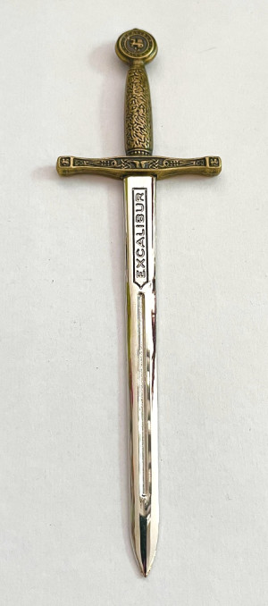 Abrecartas espada Excalibur