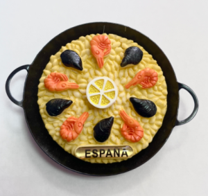 Imán paella olla metálica
