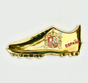 Imán zapato de fútbol